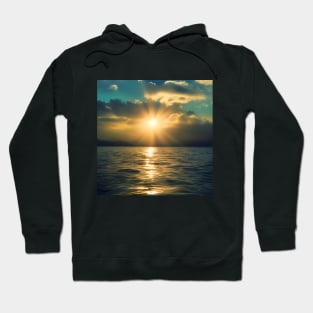 Sunrise from Ocean Hoodie